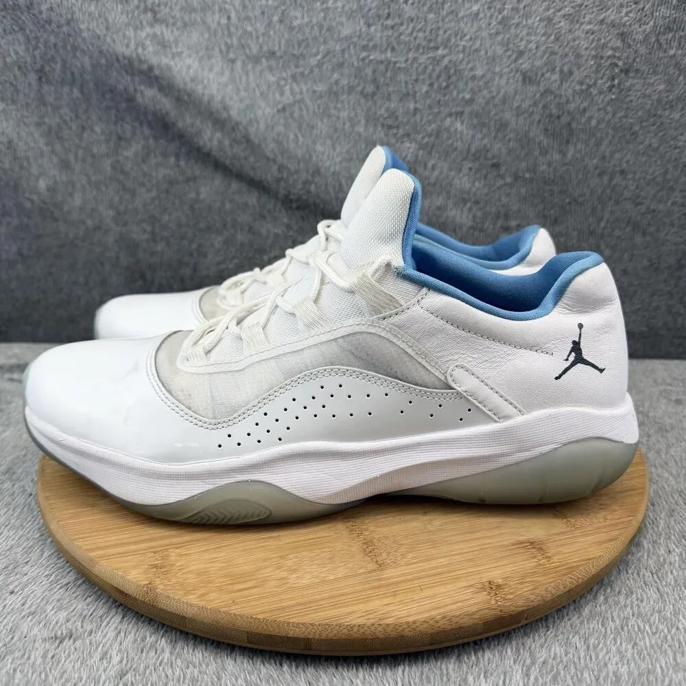 Jordan Shoes Mens Size 11.5 White Leather Low Top Basketball Sneakers DO0751-100